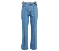 JW Anderson High-Rise Cropped Jeans