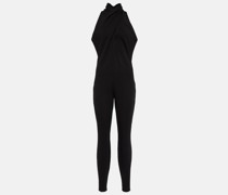 Jumpsuit aus Crêpe