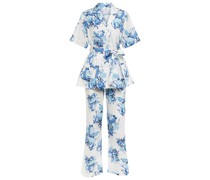 Emilia Wickstead Bedruckter Pyjama Fifi aus Baumwolle
