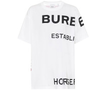Burberry T-Shirt Horseferry aus Baumwolle