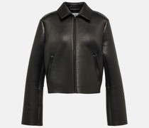 Lederjacke
