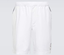 Bestickte Bermuda-Shorts aus Baumwolle