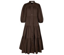 Tory Burch Midikleid aus Baumwollpopeline