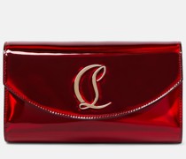 Christian Louboutin Clutch Loubi54 aus Lackleder