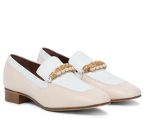 Loro Piana Loafers Sailor Knot aus Leder