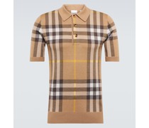 Burberry Polopullover aus Seide und Wolle