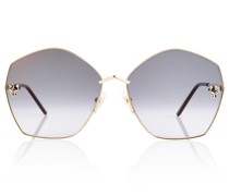 Oversize-Sonnenbrille Panthere de Cartier