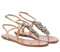 Aquazzura Zehensandalen Papillon aus Leder