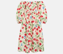 Carolina Herrera Bedrucktes Midikleid