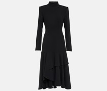 Dries Van Noten Midikleid aus Crepe