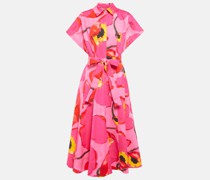 Carolina Herrera Bedrucktes Hemdblusenkleid