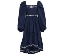 Caroline Constas Besticktes Midikleid Kaylin