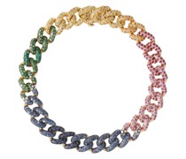 Shay Jewelry Armband Rainbow Medium aus 18kt Gold mit Edelsteinen