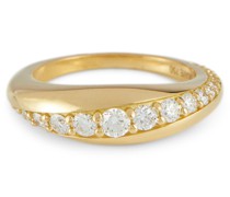 Melissa Kaye Ring Remi aus 18kt Gelbgold mit Diamanten