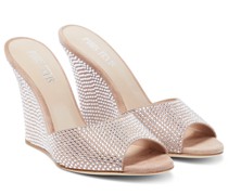 Paris Texas Verzierte Wedge-Pantoletten Holly Wanda