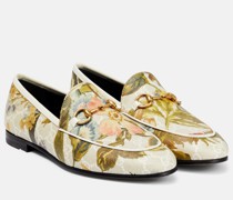 Gucci Loafers New Jordaan aus Canvas