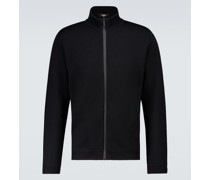 Fendi Pullover aus Wolle mit Reissverschluss