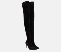 Overknee-Stiefel Kate Botta 85 aus Veloursleder