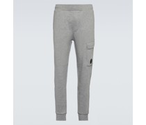 C.P. Company Jogginghose aus Baumwoll-Fleece