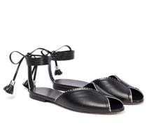 The Row Sandalen Charlotte aus Leder