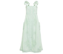 Midikleid aus Baumwollpopeline