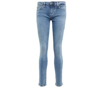 7 For All Mankind Mid-Rise Skinny Jeans Pyper