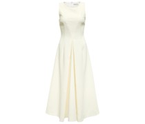 Emilia Wickstead Midikleid Milly aus Cloque