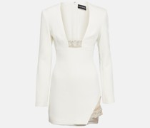David Koma Minikleid aus Crepe