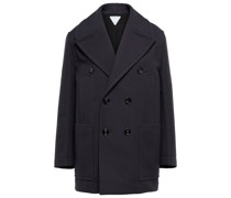 Bottega Veneta Doppelreihiger Mantel aus Twill