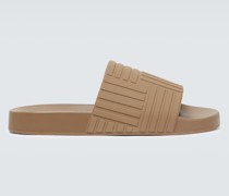 Bottega Veneta Pantoletten aus Gummi