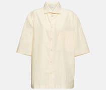 Oversize-Hemd aus Baumwolle