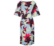 Dries Van Noten Bedrucktes Midikleid aus Cady