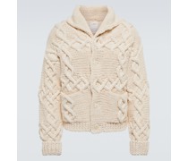 Visvim Cardigan aus Baumwolle und Leinen
