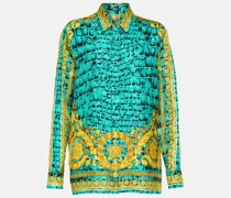 Versace Hemd Baroccodile aus Seide