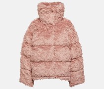 Acne Studios Daunenjacke aus Faux Fur
