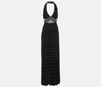 Maxikleid aus Jersey