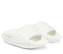 Balmain Pantoletten B-IT aus Leder