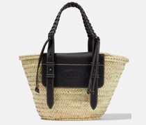 Tod's Tote aus Raffiabast