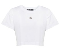 Dolce&Gabbana Verziertes T-Shirt aus Baumwolle