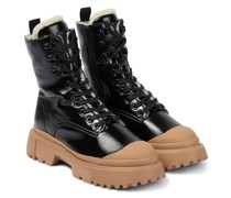 Hogan Schnuerstiefel H619 aus Leder