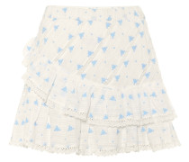 LoveShackFancy Minirock Emma aus Baumwolle