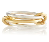 Spinelli Kilcollin Ring Solarium 18kt Gelbgold und Sterling Silber