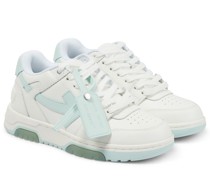 Off-White Sneakers Out Of Office aus Leder