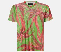 Louisa Ballou Bedrucktes Top Beach Tee