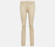7 For All Mankind Mid-Rise Slim Jeans Roxanne