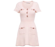 Verziertes Minikleid aus Baumwolle