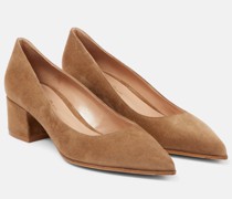 Gianvito Rossi Pumps Piper aus Veloursleder