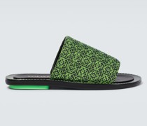 Loewe Pantoletten aus Jacquard