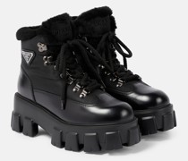 Schnuerstiefel Monolith aus Leder