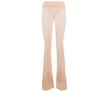 Jean Paul Gaultier X Lotta Volkova High-Rise-Schlaghose